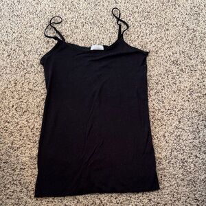 Hanro cottonBlack Women's Camisole Top